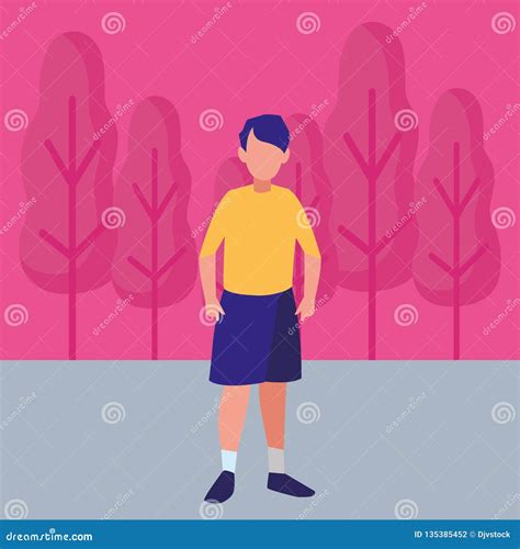 Avatar Boy Icon Stock Vector Illustration Of Adorable 135385452