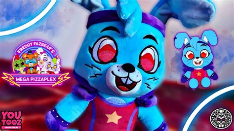 Youtooz Glamrock Bonnie Plush Review Fnaf Security Breach Ruin Youtube