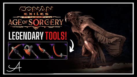 Get Legendary Black Blood Tools Age Of Sorcery Conan Exiles