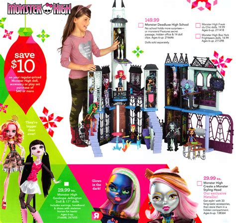 Toys R Us Christmas Toy Catalog Monster High Mattel 2 Flickr