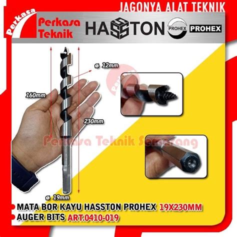 Hasston Prohex Mata Bor Kayu Auger Bit Mm X Mm Lazada