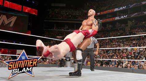 Sheamus Vs Cesaro Best Of 7 Serie Match Nr 1 Summerslam 2016 Kickoff Exklusiv Auf Wwe