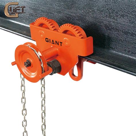 Manual Beam Trolley For Hoist Hand Push Hand Pull Trolley T T