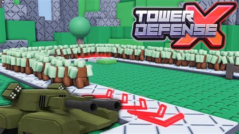 новый режим Tower Defense X в роблоксе Youtube