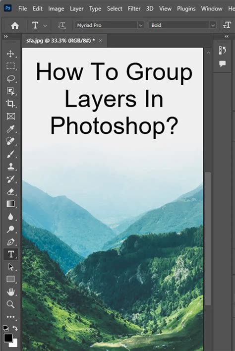 How To Group Layers In Photoshop