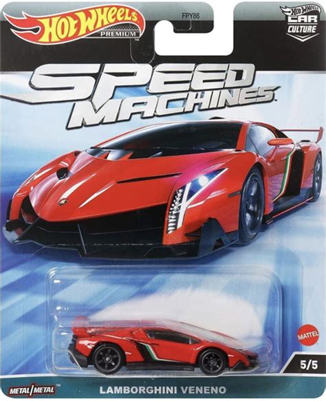 Машинка Hot Wheels Premium Car Culture Lamborghini Veneno Хот Вилс Премиум купить с