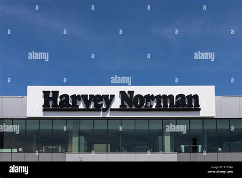 Harvey Norman sign logo brand Stock Photo - Alamy