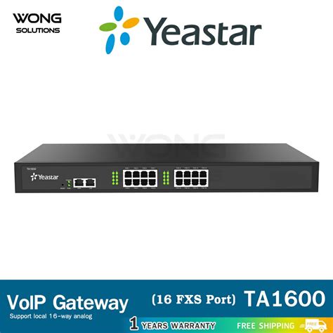 Yeastar Neogate Ta Fxs Gateway Shopee Thailand