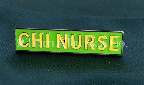 Green Chi Nurse Lapel Pin Turtle Trunk And Co