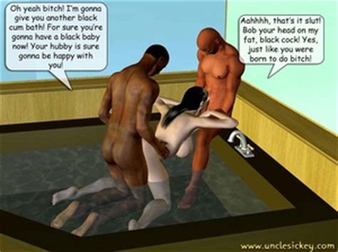 D Cartoon Porn Double Stuffed Bride XXX Dessert Picture