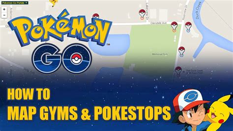 How To Map Pokestops And Gyms For Pokemon Go Youtube