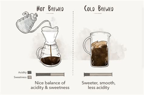 Coffee 101 Difference Between Hot And Cold Brewed Coffee Ecooe Life