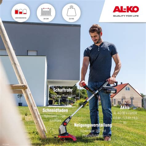 Al Ko V Akku Rasentrimmer Gt Al Ko Gardentech