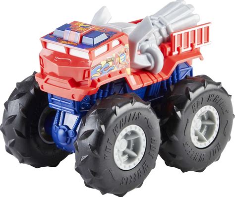 Hot Wheels Giant Monster Trucks Twisted Tredz 1 43 Scale Creature Themed Toy Truck Walmart
