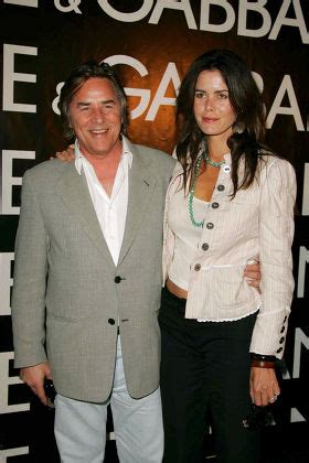 Don Johnson Wife Kelly Johnson Editorial Stock Photo - Stock Image