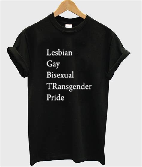 Lesbian Gay Bisexual TRansgender Pride LGBT T Shirt