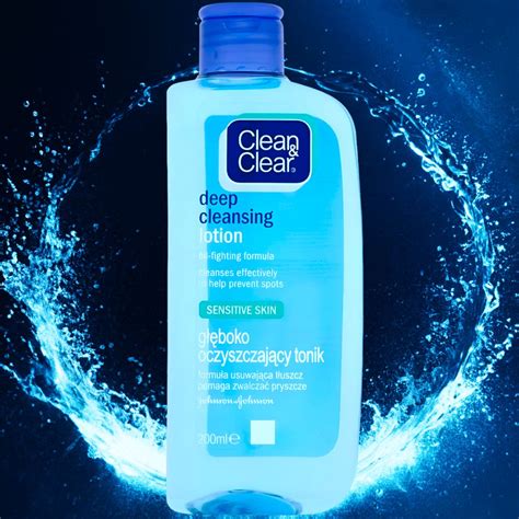 Clean Clear Лосьон для глубокого очищения чувствительной кожи лица 200 ...