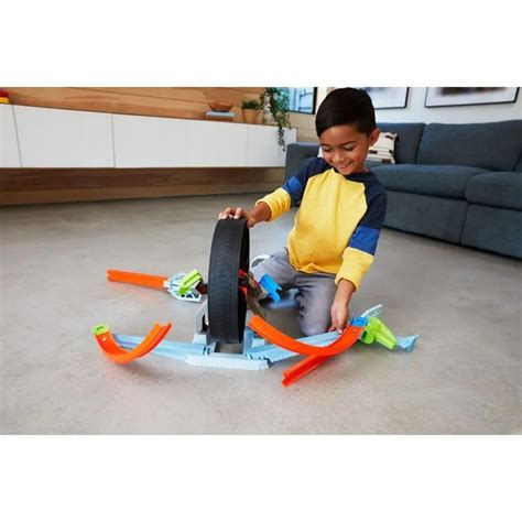 Pista Hot Wheels Action Competi O Girat Ria Mattel Pistas