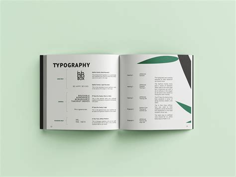 BB Box | Brand Style Guide on Behance