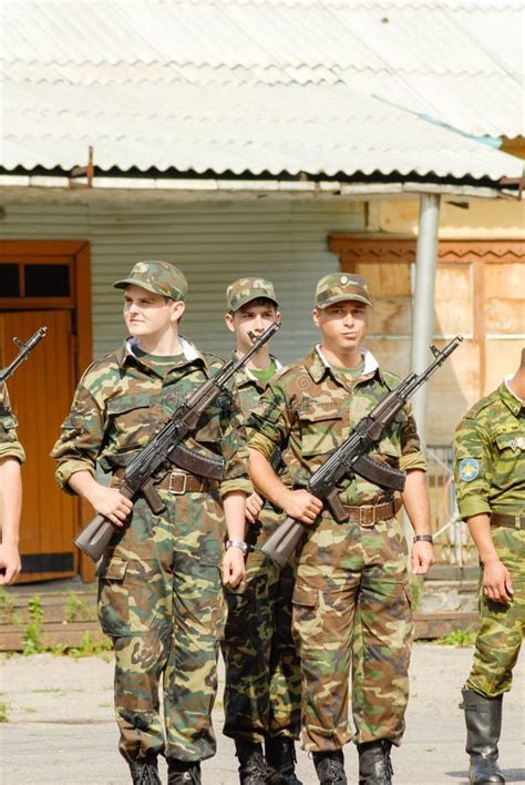 Russian Army Editorial Stock Image Image Of Khaki Carbine 60366144