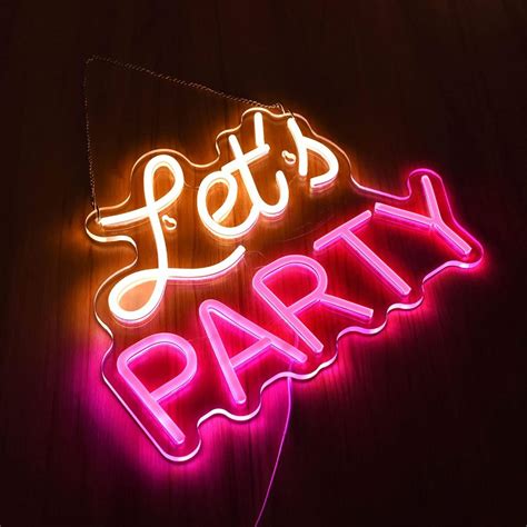 Let S Party Led Neon Sign Liuyang Lamps