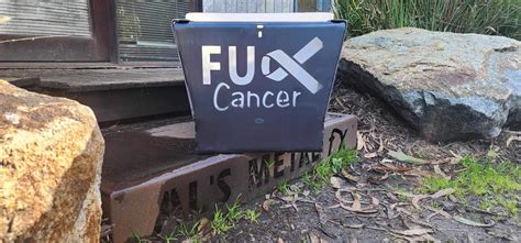 Fuck Cancer Fire Pit AMFX Metal Art Fire Pits Accessories