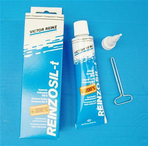 Sealant REINZOSIL - T 200 SI 70ml Transparent clear Silicone reinzosilt ...
