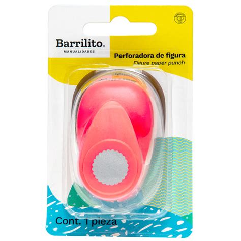 PERFORADORA FIGURA MEDIANA CÍRCULO 15 8MM BARRILITO M43 La Cadena