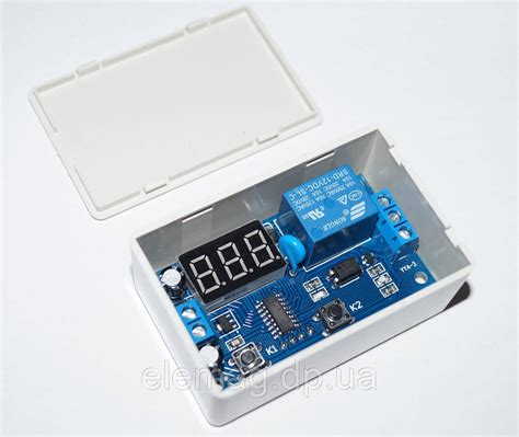 Циклическое реле времени с индикацией в корпусе 12V - купить по лучшей ...