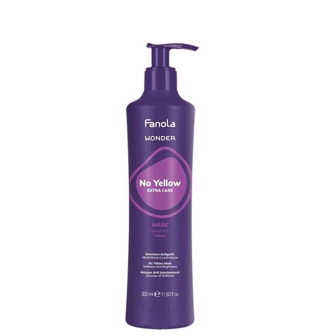 Fanola Wonder No Yellow Extra Care Vegan maska