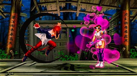 The King Of Fighters MUGEN Orochi Iori Vs Yuri SV YouTube