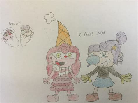 Cuphead Ocs Taffy Bon Bon And Starfish Maria By Fanofmanymedia On