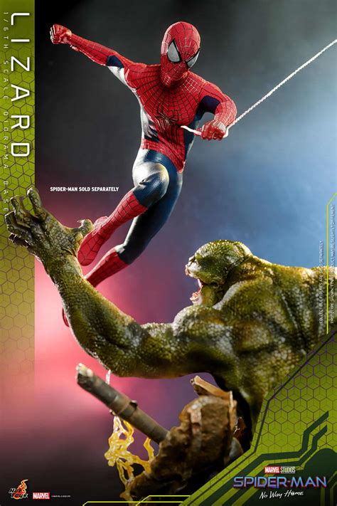 Hot Toys The Amazing Spider Man Lizard Diorama Base Comic Concepts