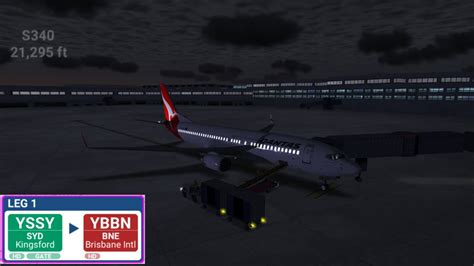 Rfs Real Flight Simulator Qantas Qf 500 Sydney Yssy Brisbane