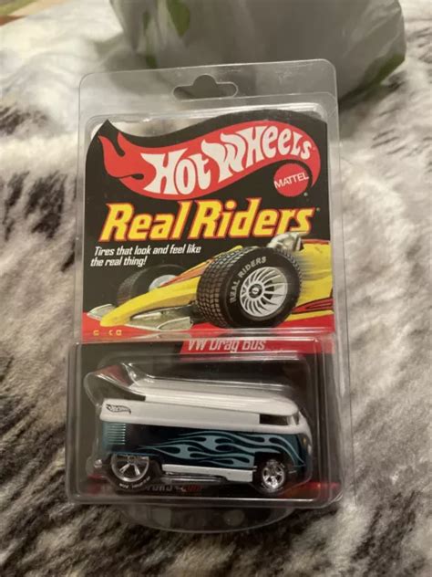 Hot Wheels Vw Drag Bus Rlc Redline Club Real Riders Series