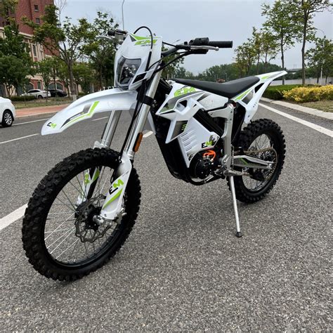 Powerful V W Electric Dirtbike With Four Speed Central Motor For