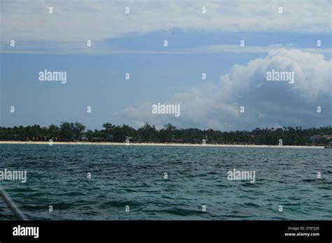 Boracay To Crystal Cove By Boat Boracay Visayas Philippines Stock