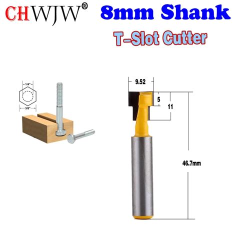 Pc Mm Shank High Quality T Slot Cutter Router Bit For Hex Bolt