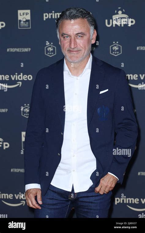 Christophe Galtier Attending The Th Ceremony Unfp Trophy Awards At