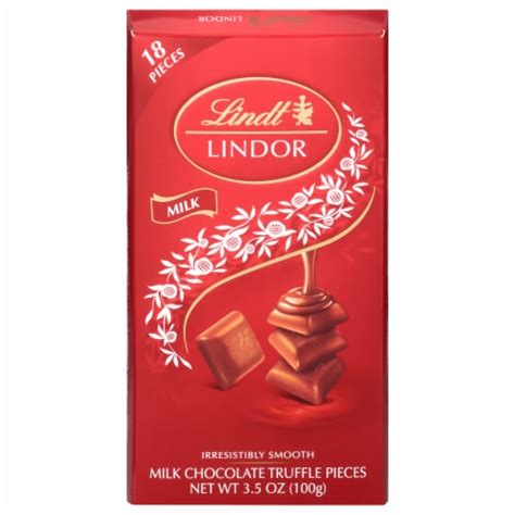 Lindt Lindor Milk Chocolate Truffle Candy Bar 1 Bar 35 Oz Ralphs