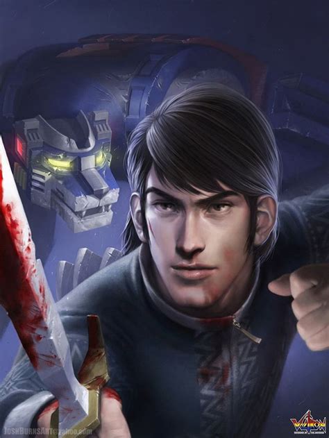 Realistic Illustrations Of Voltron Cartoon Characters By Josh Burns