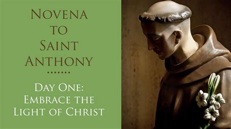 Novena To St Anthony Of Padua Franciscan Media