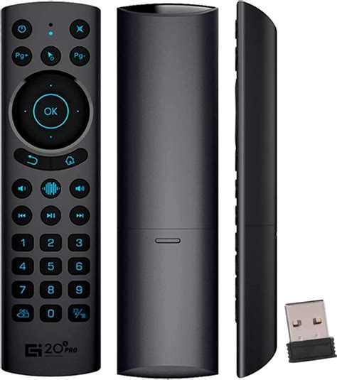 Amazon.com: G20BTS Plus Wireless Bluetooth 5.0 Voice Backlit Remote ...