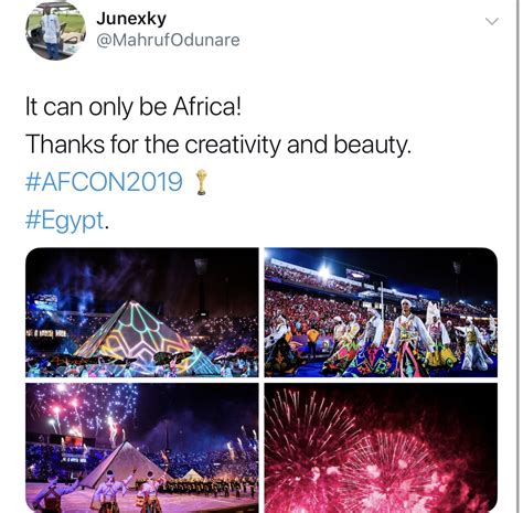 The World is Praising Egypt's Phenomenal AFCON 2019 Opening! | Identity ...