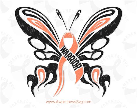 Uterine Cancer Warrior Svg Vaginal Cancer Fighter Svg Endometrial