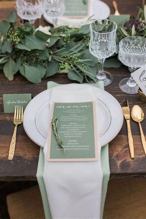 75 Timeless Green And White Wedding Ideas - Weddingomania