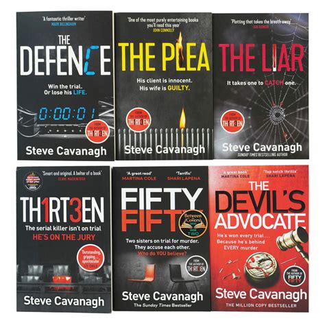 Eddie Flynn Series 6 Books Collection Set By Steve Cavanagh - Fiction ...