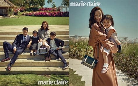 Chosun Online 朝鮮日報 クォン・サンウ＆ソン・テヨン、映画みたいなファミリーグラビア＝「marie Claire」