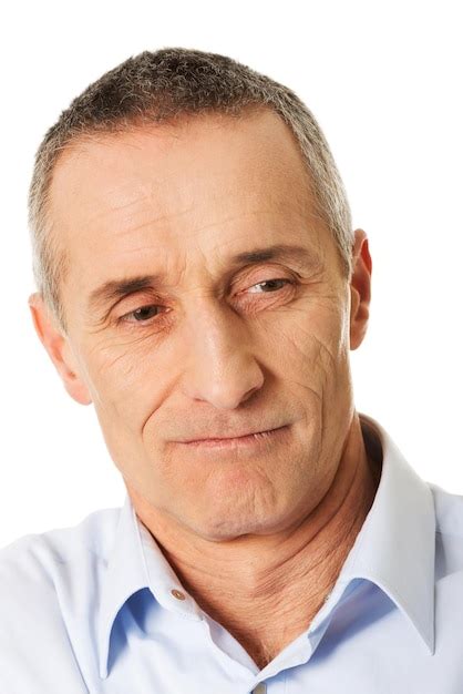 Premium Photo Close Up Portrait Of Man Wearing Hat Against White