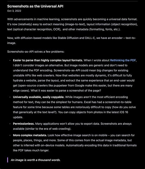 Matt Rickard on Twitter: "Screenshots as a universal API https://t.co